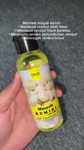 Harum lagi bau nya 😍 #minyakkemiri 