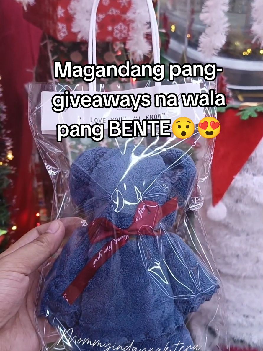 Magandang pang- giveaways ito Mura na,super cute pa at kasama pa ang packaging😍🌸 #beartowel #giveaways #giftidea #christmassouvenirs #dagdagpaninda #extraincome 