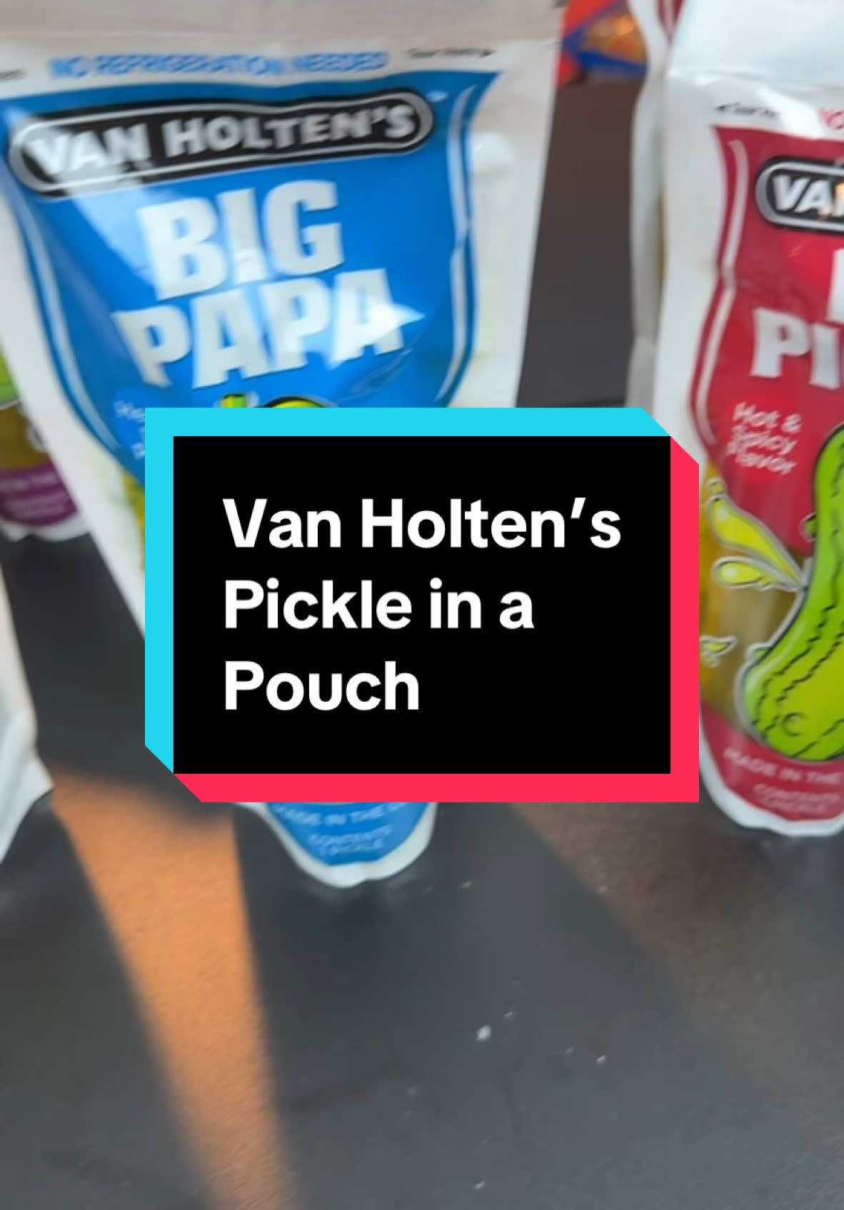 Van Holten’s Pickle in a Pouch #pickles #pickleinapouch #vanholtens #vanholtenspickles #kosherpickle #dillpickle #hotpickle #jumbo #snack @pickleinapouch 