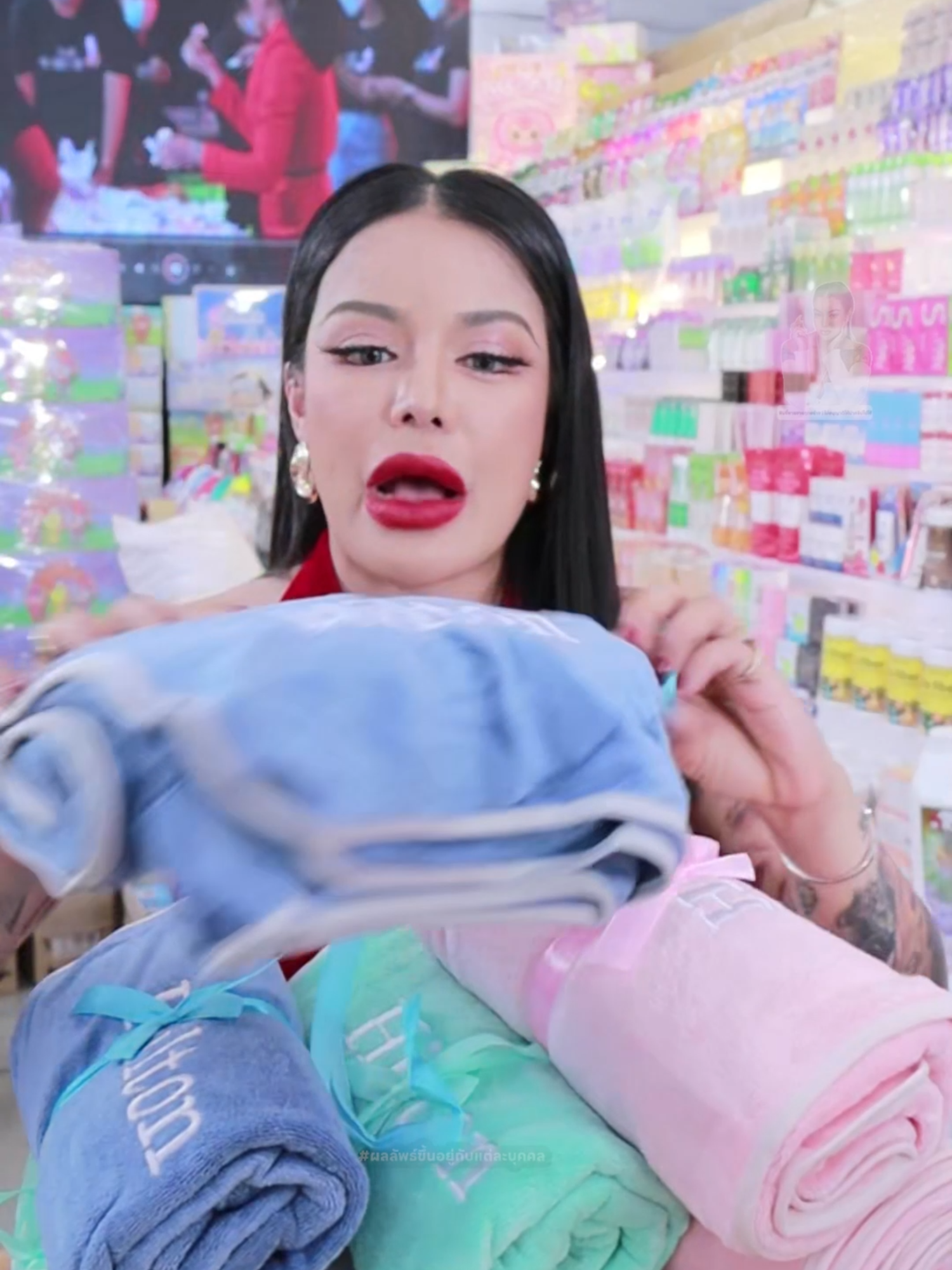 ผ้าขนหนู Hilton หนานุ่ม ซับดี #พิมรี่พายขายทุกอย่าง