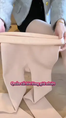 Quần tất lót lông màu da , ấm , thật chân #quantat #quantatlotlong #quantat3d #thoitrangnu #phoidoxinh 