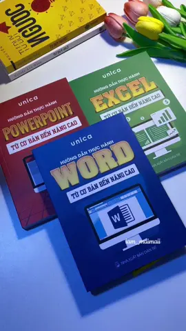 Bộ sách Tin học văn phòng cơ bản 📖 #LearnOnTikTok #BookTok #fyp #tinhocvanphong #tinhocvanphongcoban #tinhoccoban #powerpoint #word #excel #tiemsachnhonhameoo #iam_maimaii ♥️📚