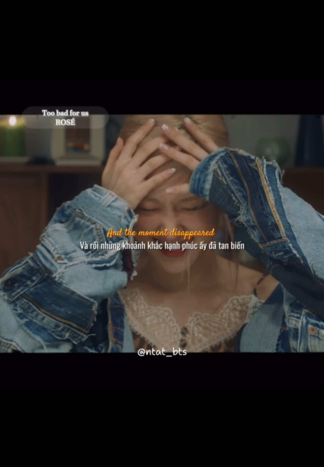Too bad for us - ROSÉ #toobadforus #toobadforus_rosé #rosé #roses_are_rosie #viral #lyrics #fpy #vietsub #xuhuong #trending #moingaymotbannhac #chillwithme #homnaynghegi #nhacnaynghelanghien #hotsong 