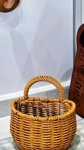 Giỏ mây nhựa treo tường #xuhuong #giadung #giadungtienich