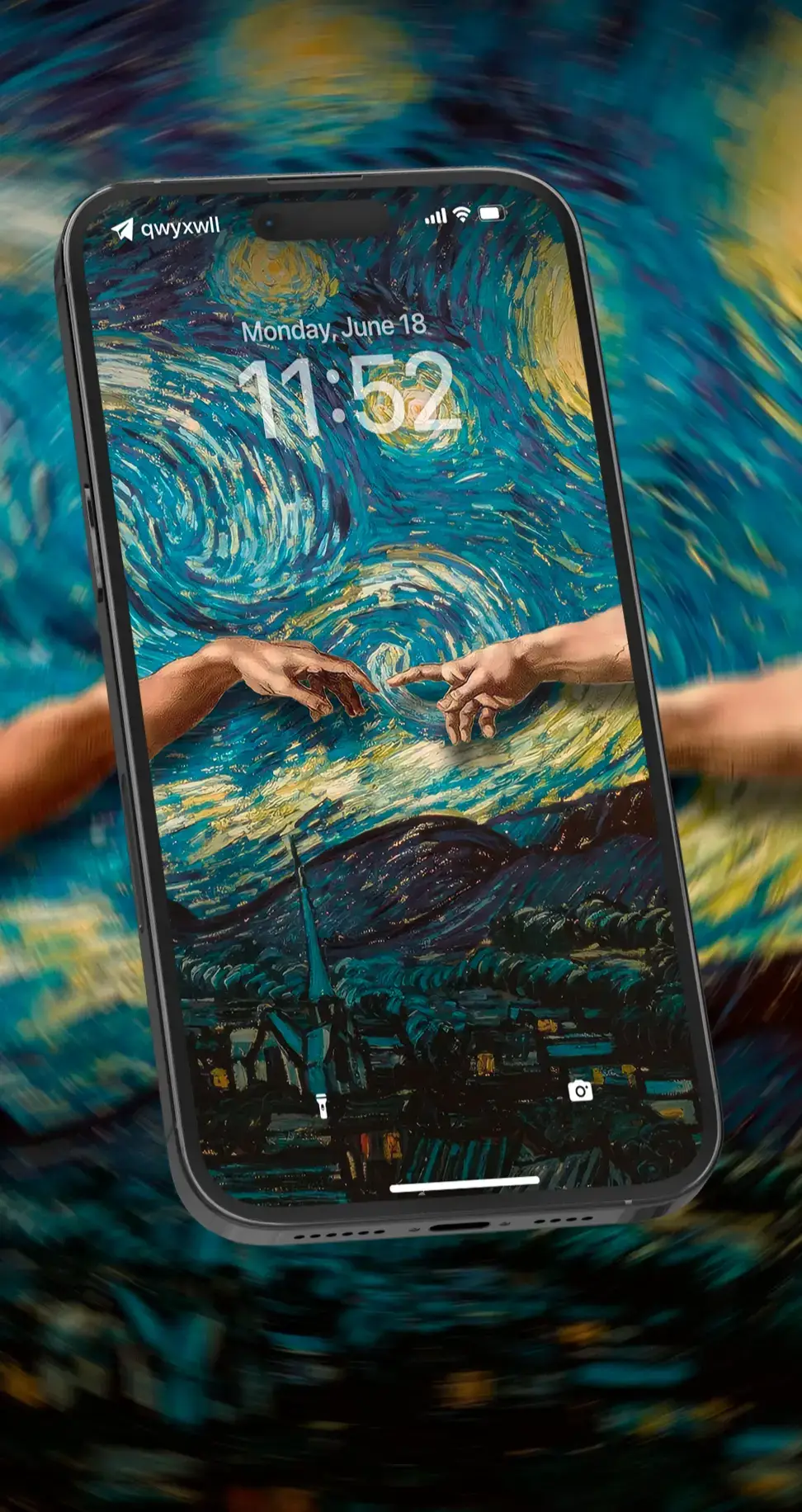#wallpaper #обои #обоинателефон #эстетика #aesthetic #wallpapers #vangogh #искусство #starrynight #wallpaperaesthetic #vibe 