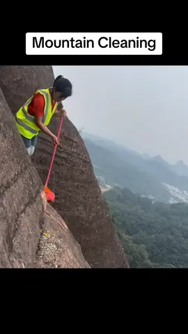 Mountain Cleaning 🏔 | @Vibes 🐺   #funnyvideo #meme #mountain #mountains #clean #cleaning #cleaner #safety #china #chinese #vibes1575 #vibes7515 