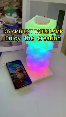 This desktop atmosphere lamp is so beautiful.#giftideas #fyp #foryou #christmasshopping #tiktokshopblackfriday #christmasgift #tiktokshopfind #blackfriday #desktop #lamp #DIY #desklamp 