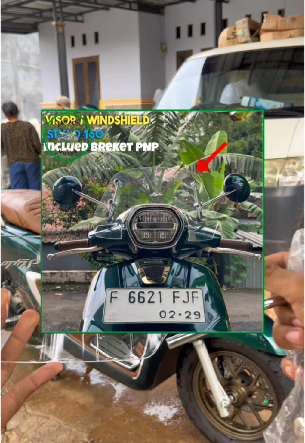 Pasang visor di stylo 160 Bikin cakep aja nih motor buat kalian yang mau bisa co keranjang kuning yaaa #visor #visorstylo #stylo160 #stylomodifikasi #styloacessorios #styloganteng #stylo160abs 