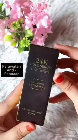 Serum Muka 24K Emas: Rahsia Kulit Kekal Muda & Berseri!#tiktokshop #kulit #serumwajah 