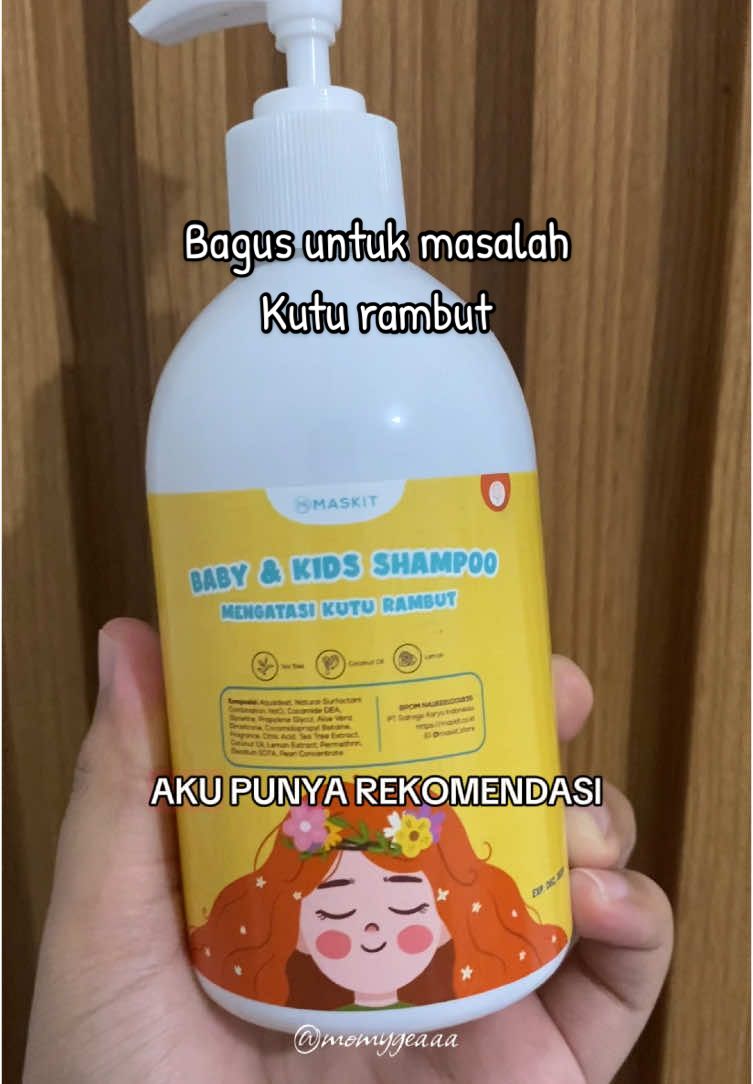 Bagus untuk masalah kutu rambut anak #sampoantikutu #maskitsampo #sampoanak #sampomaskit #sampoketombeanak #sampomenghitamkananak #fyppppppppppppppppppppppp 