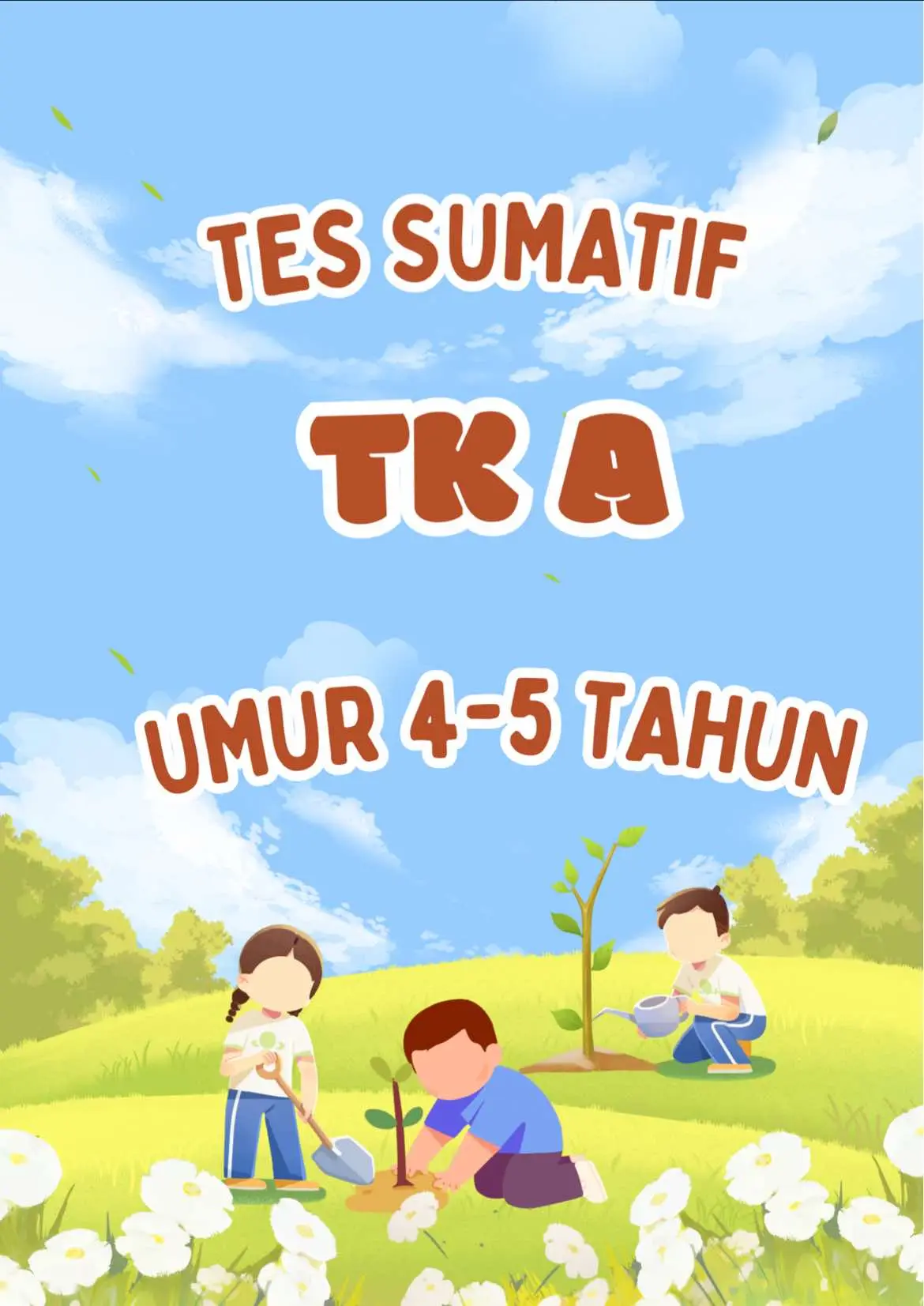 Tes Sumatif TK A 4-5 Tahun #test #tes #sumatifakhirsemester #paud #kurikulummerdekabelajar #guru #gurutiktok #fyp #fypviralシ #trending 