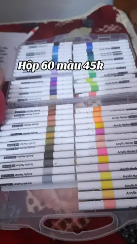 hộp bút màu  #viralvideo #acrylicmarker #thinhhanh #xuhuong 