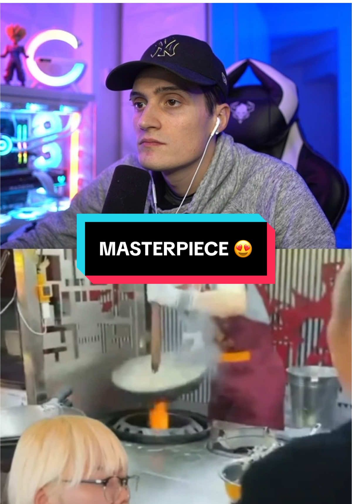 Masterpiece 😍 #beatbox #reaction @Hiss 
