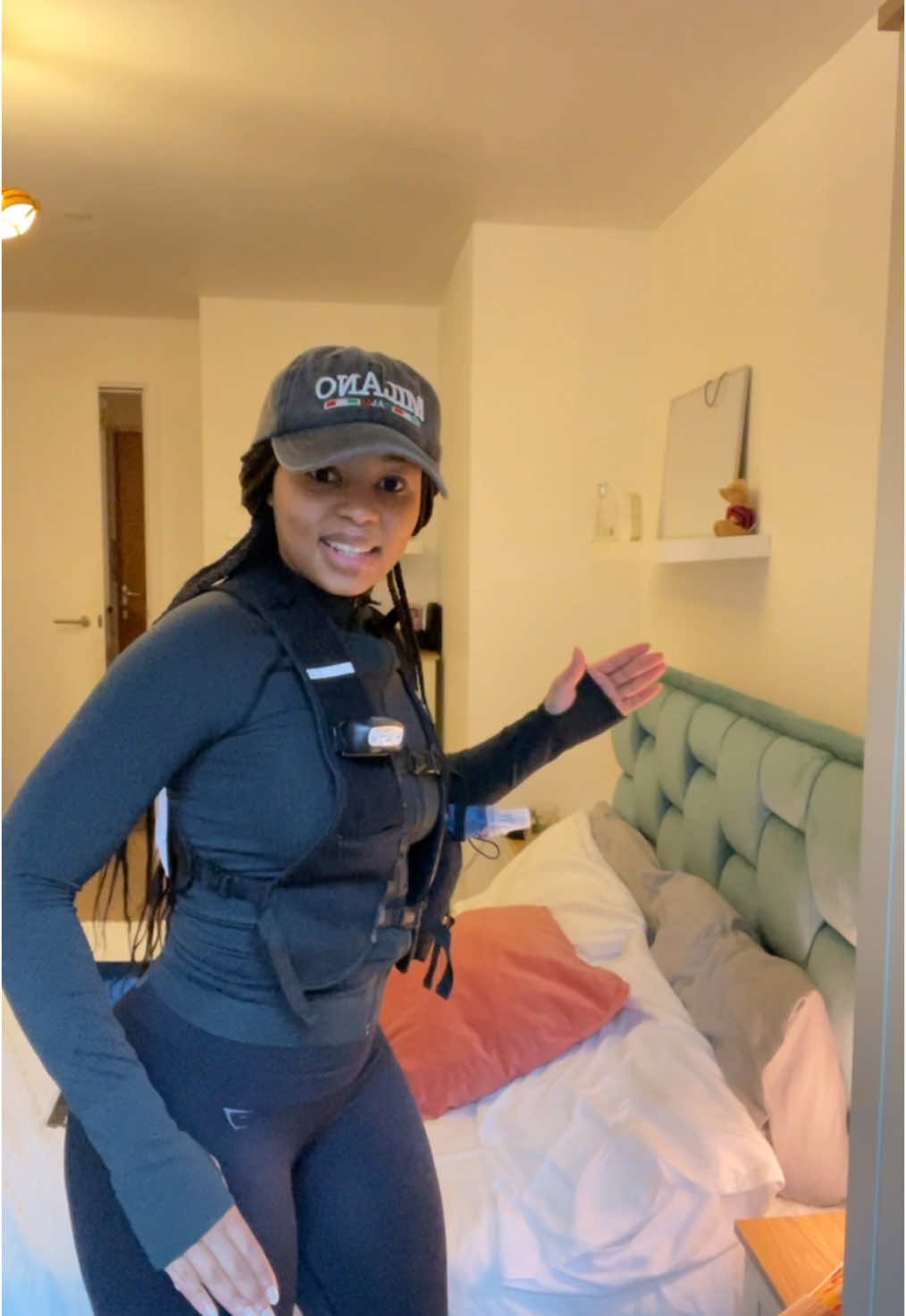 My friend gifted me a running vest and i am living for it 😂 #Running #runningvest #Fitness 