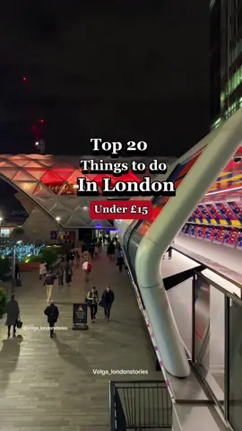 Top 20 things to do in London. #londononabudget #londontown #londontiktok #londonfood #visitlondon #londonfoodie #christmasinlondon #winterwonderland #secretlondon #londonhiddengems #londraries #londres #freethingstodoninlondon #PlacesToVisit 