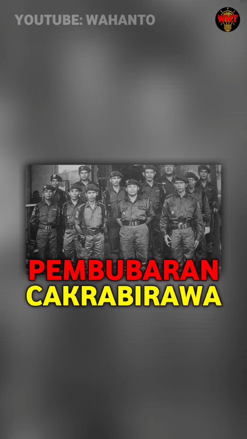 PEMBUBARAN CAKRABIRAWA HINGGA TERBENTUKNYA PASPAMPRES #sejarah #indonesia #g30spki 