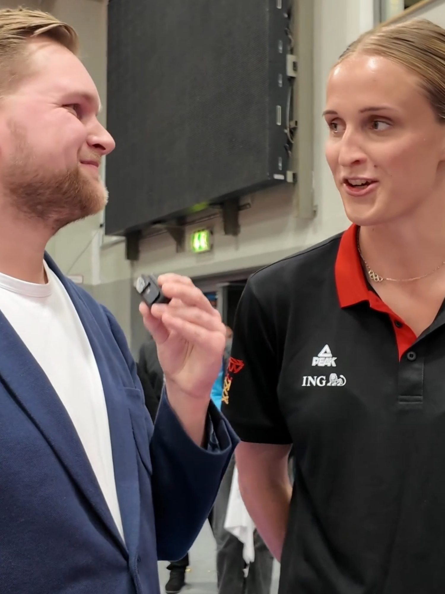 WNBA-Champion Leonie Fiebich ist nach dem Titelgewinn erleichtert 🏆 #NYLiberty #WelcometotheW #WNBA #LeonieFiebich @nyliberty