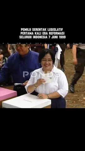 Pemilu serentak pertama legislatif era reformasi 7 juni 1999 #indonesia #sejarah #pemilu #reformasi #fyp #fypシ 