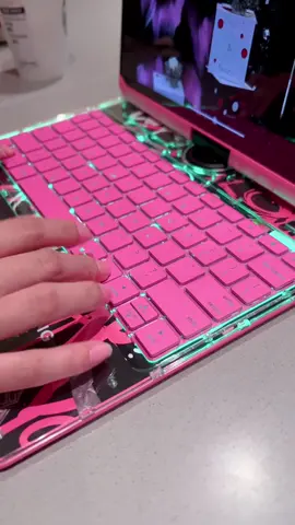 A Glowing Transparent iPad Keyboard, A Unique Color Like No Other #iPad keyboard #iPad case #Rotating keyboard #New iPad keyboard #iPad #iPad Pro #Multifunctional iPad keyboard