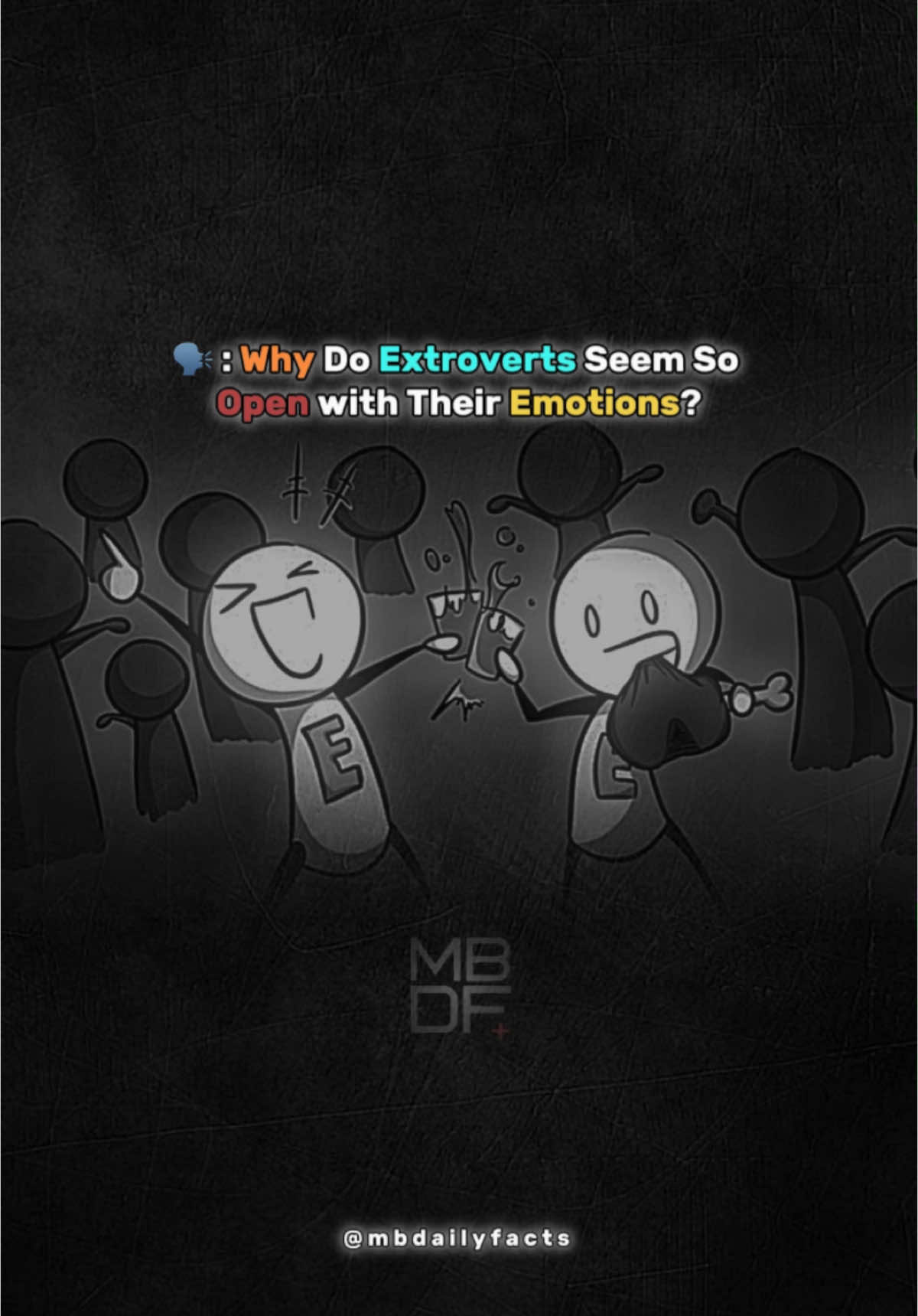 Why do extroverts seem so open with their emotions? 🤍👀#foryou #extrovert #emotions #open #Love #Relationship 