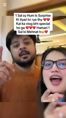 1 sal sy hum is surprise ki tiyari kr rye thy ❤️ #sistrology #iqrakanwal #areebpervaiz #iqreeb #dailyvlog #fyp #foryou 