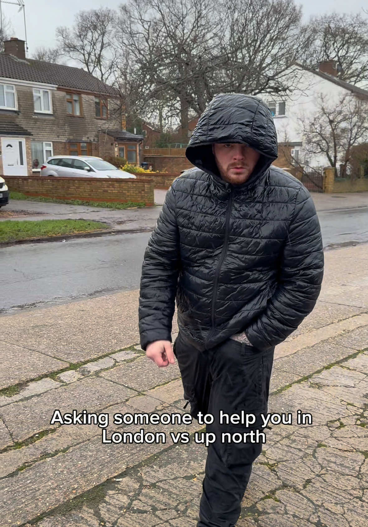 Asking someone to help you in London vs up north #foryoupage #fyp #london 