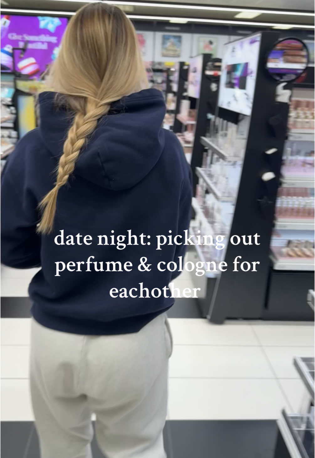 this was actually sm fun #datenight #dateideas #sephora #perfume #cologne #datenightideas 