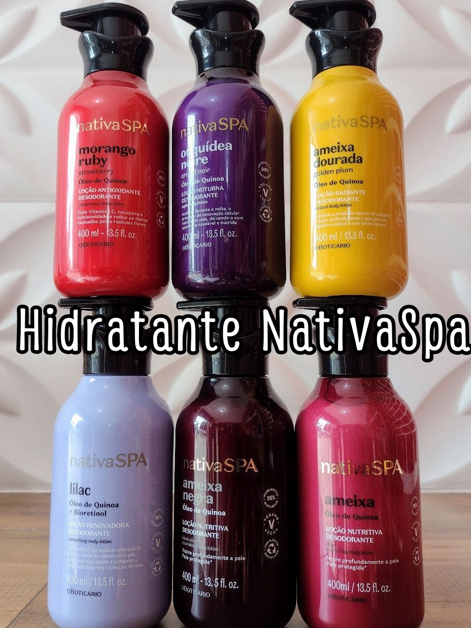 Hidratante NativaSpa ideal para o momento de autocuidado e para momentos especiais, hidrata, desodoriza e nutre profundamente. 💆🏻‍♀️ #viral #TikTok #hidratante #hidratantecorporal #oboticario #nativaspa #pelehidratada #cheirosa #cheirobom #tik_tok 