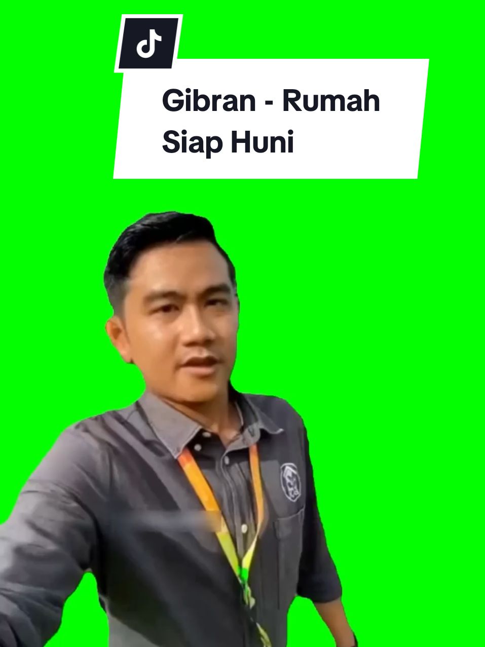 Gibran - Rumah Siap Huni🥳🥳 #gibran #gibranrakabuming #gibranrakabumingraka #trend #sayatunjukin #trendrumah #rumahsiaphuni #greenscreensticker #memepage #memes #meme2024 #memestiktok #template #greenscreentemplates #screen #greenscreen 