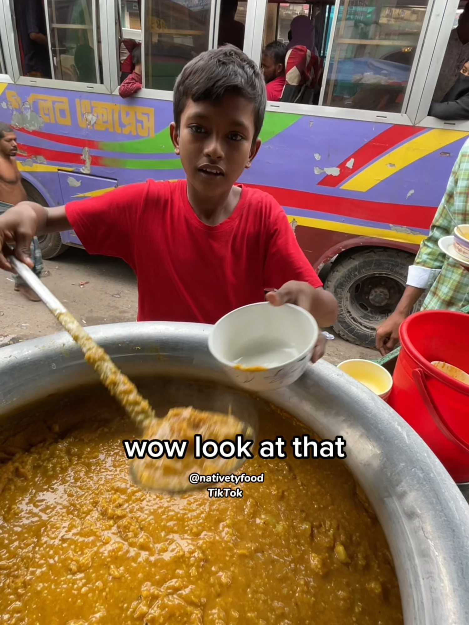 $0.20 soup 🥕 #streetfood #food #usa #foodreview