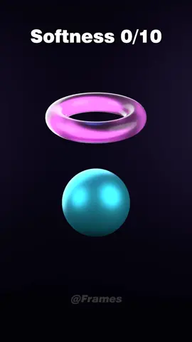 Jelly Ring VS Ball! #satisfying #3danimation #blender 