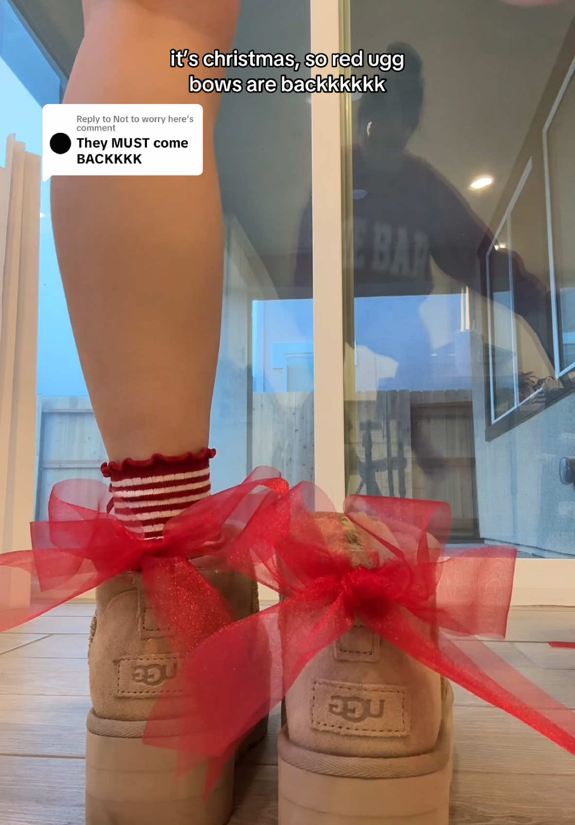 Replying to @Not to worry here dw guys, THE RED UGG BOWS ARE BACKKKKKK!🎀❤️🎄 #uggbows #bowsonuggs #platformminiuggs #classicultraminiplatform #ultraminiuggs #platformuggs #redbows #bowshoes #bows #coquette #coquetteaesthetic #coquettecore #fyp