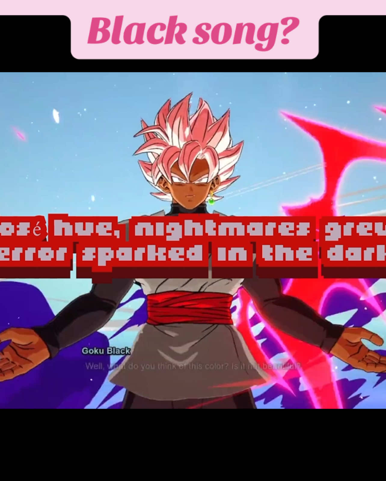 What if AI made a Goku Black song? #gokublack #dragonball #dragonballz #dragonballsuper #dragonballdaima #dbz #goku #aicover #aisong #aimusic #fyp #foryou 