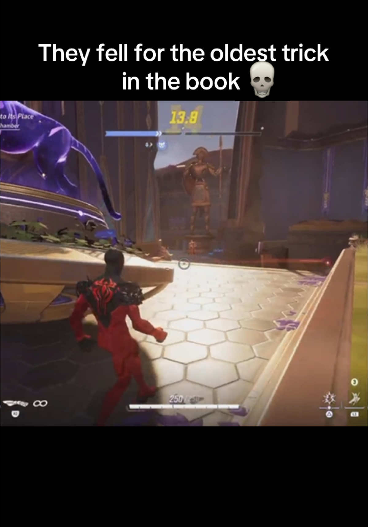 Backcaps are so easy in this game 😭😭😭#marvelrivals #marvel #gaming #spiderman #fyp #ps5 