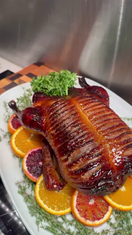 Christmas Duck à L’orange! 😍🦆 #christmas #duck #asmrfood #EasyRecipe #EasyRecipes #asmrfood #homecooking #xmas #dinnerparty #DinnerIdeas #datenight #homemade #chef #dinnerwithme 