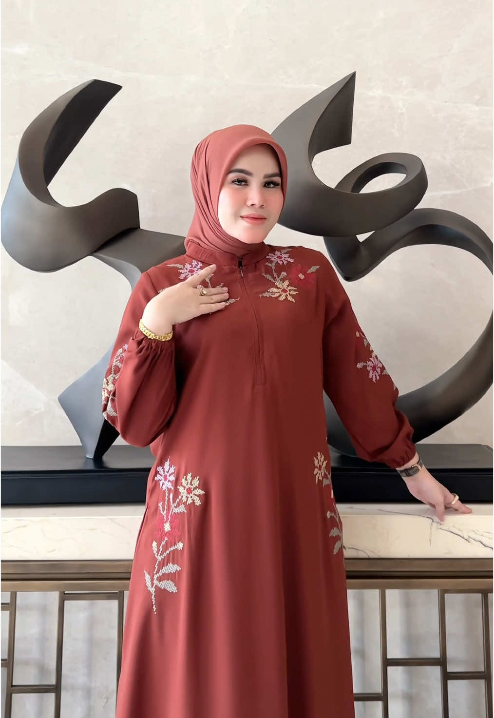 ARRAYA DREES,Bismillah Gamis Raya Terbaru😍😍 #racuntiktokshop #fyp #fouryou #gamisraya #lebaran2025 #Ramadan 