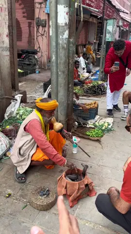 Los encantadores de serpientes de la India 🐍👀💀  #india #serpientes 