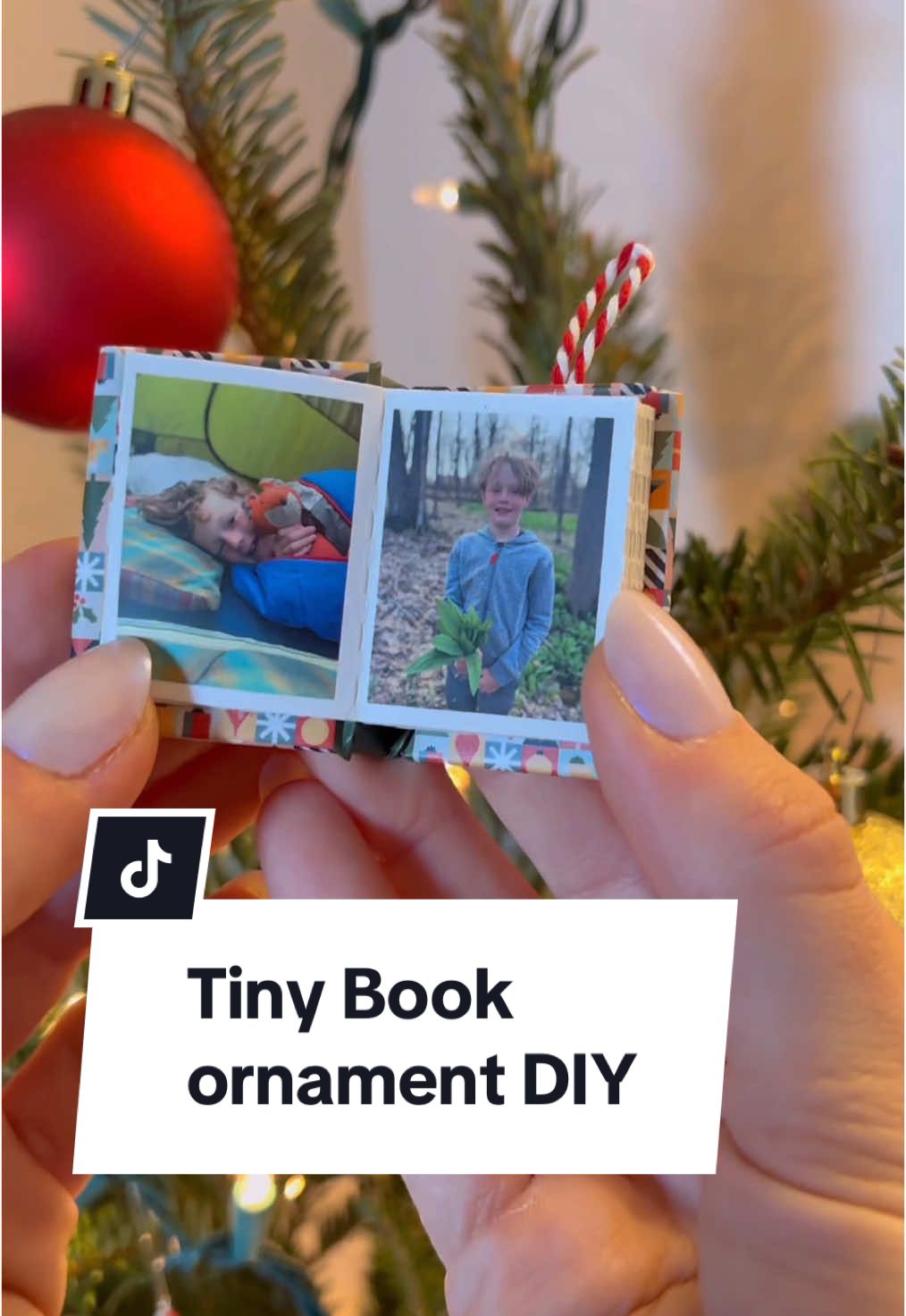 Order today for Christmas delivery 🎄#diyornament #stockingstuffer #tinybook 