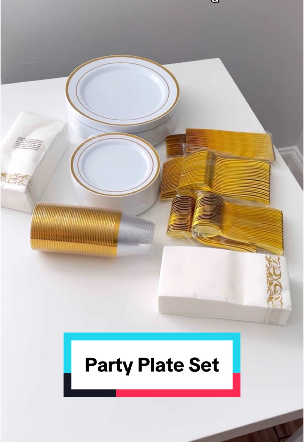 Click link to get this 350 Pcs white and Gold Plastic Plates Set that has everything you need to throw a party! #party #disposableplates #plates #cups #forks #spoons  #creatorsearchinsights Christmas party #christmasparty #birthdayparty #partyplates #partyplateset #holidayparty #holidaypartyplateset #tablesetting #partytablesetting #disposabletablesetting #disposabledinnerware #dinnerware #partygoods #tablesetup #christmasdinnerware #blackfriday #tiktokholidayhaul #treasurefinds #sunsetsavings #SelfCare #falldealsforyou #fallreset #seasonalessentials #cozycountdown  #tiktokshopholidayhaul  #creatorboostcamp #tiktokshopnewarrivals #shoptoysandtots #elevateyourhome #autumnfashion #tiktokshopcybermonday #spotlightfinds   #ttsdelightnow #wintersavings #newyearsgifts #christmasgifts #ttsdelight #giftguide #ttslevelup #selfcarefinds  #newyearnewaura #fashionlookbook #mademyyear 