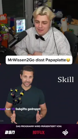 MrWissen2Go frontet Papaplatte😂 #clipsdetwitch #papaplatte #domos2024 #mrwissen2go 
