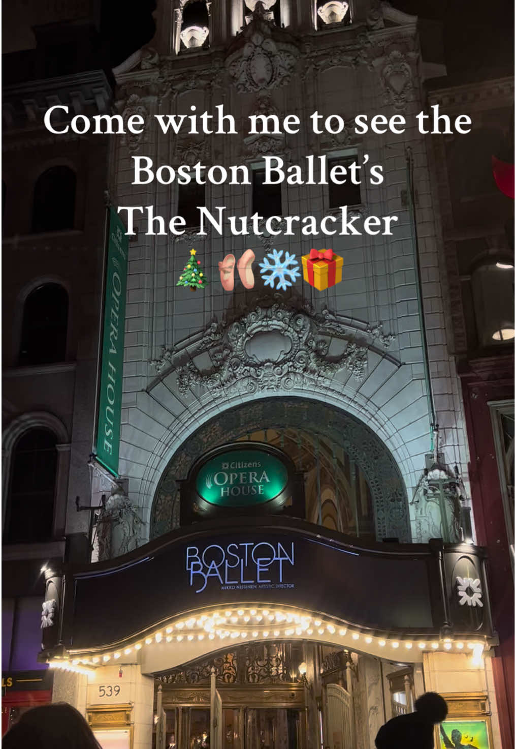 Girls trip to Boston to see th @Boston Ballet The Nutcracker♥️❄️🩰🎄🎀 #bostonballet #thenutcracker #nutcracker #boston #ballet #christmastraditions 