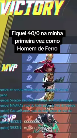 Primeira vez como Homem de Ferro 40/00 #multiplayer #jogosonline #marvelrivals #homemdeferro #marveledit #pc 