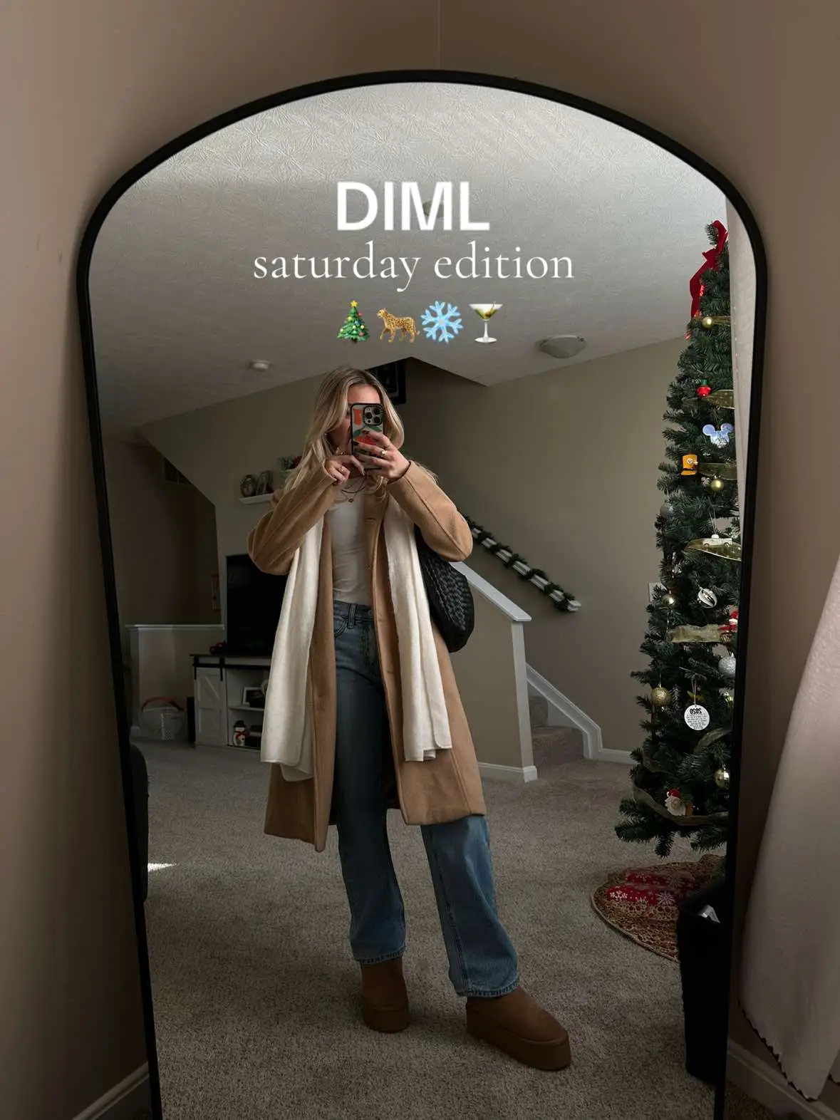 a perfect perfect festive saturday!! 🤍 #diml #dayinmylife #mydayin60seconds #mydayinphotos #christmasactivities #acneskincare #winterootd #pinterestwinteroutfits #itgirloutfits #alvjewels @alvjewels @PAVOI @dermalogica @TJ Maxx 
