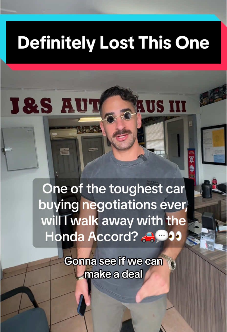 Negotiating for this Honda Accord was a battle—tough seller, but it was entertaining. DM me if you’re looking to buy or sell your car. 🚗🤝💪 ##carsales#CapCut 