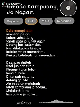 lagu galado kampung nagari