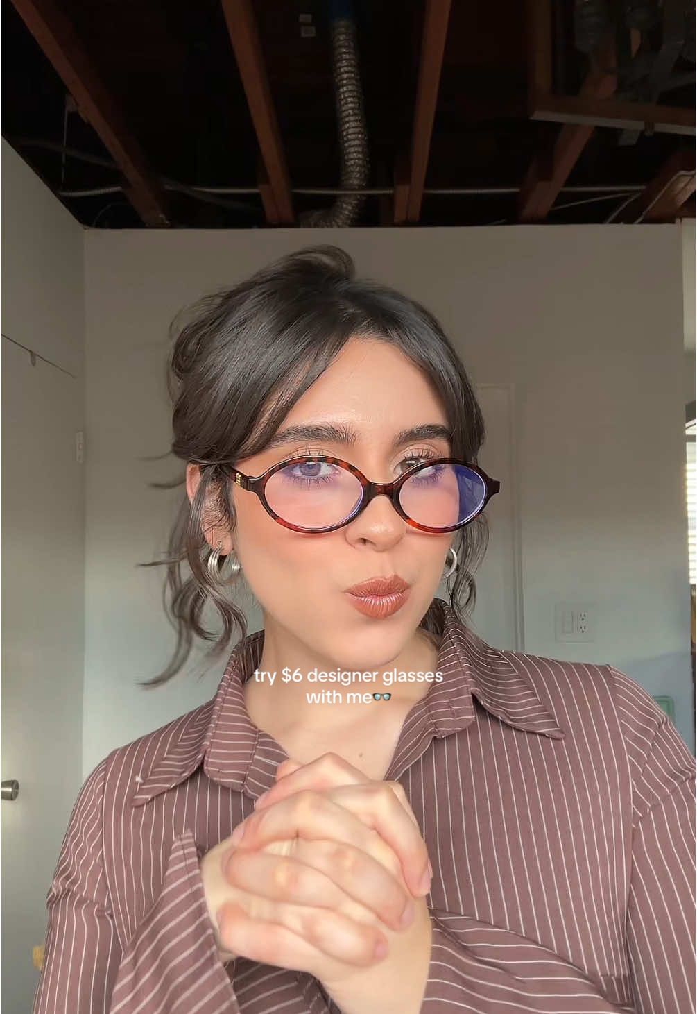 what do we think? be honest besties🫠 glasses from TT shop & linked in my shopmy 💓 #fashionfinds #tryonwithme 