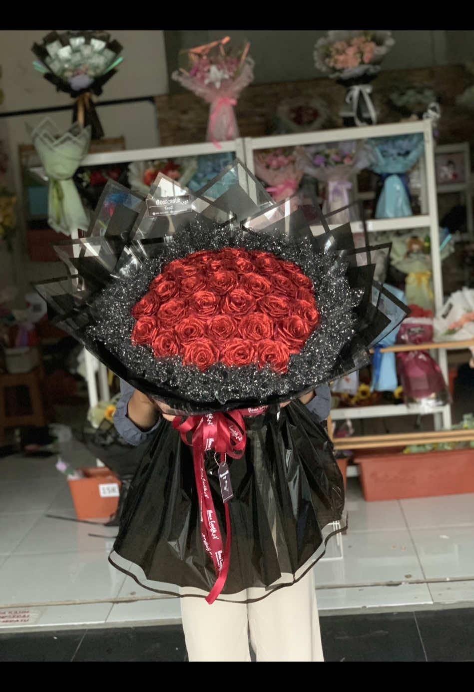 Beautifull Satin Flower Bouquet 💐🌹  SIAPA MAU JUGAAA ???  #satinflowers #bungasatin #buketbunga #buketbungasatin #buketsatin #satinbouquet #bouquetjumbo #buketpurwokerto #lypsync #fyp #viral #4u 