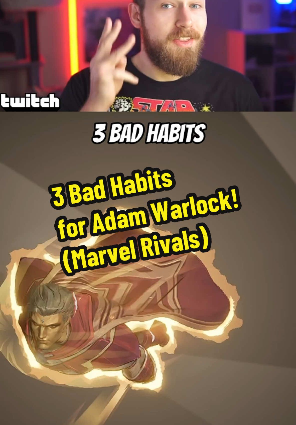 3 Bad Habits of EVERY New Adam Warlock in Marvel Rivals! #marvelrivals #marvelrivalsgame #doomsrise #rauknows Adam Warlock Marvel Rivals Guide