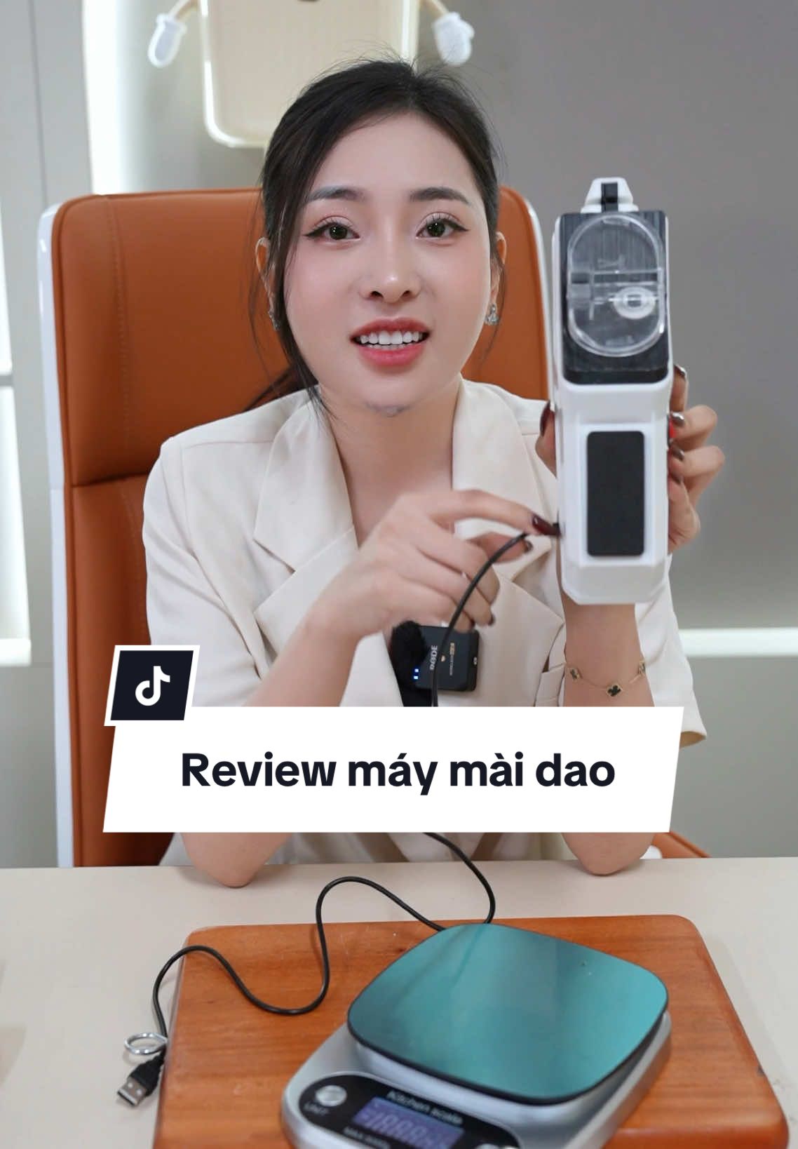 Review máy mài dao công nghệ cao có thực sự tốt như quảng cáo?  #tranganna #review #maymaidao 