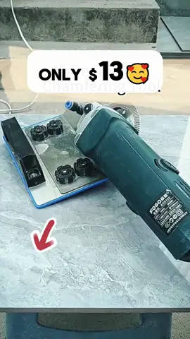 Angle Grinder Tile Chamferer, Portable Chamferer #AngleGrinderTileChamferer #TileTiling #HardwareTools  #TileTiling#tiktokBackToSchool#tiktokshopblackfriday #tiktokshopcybermonday #spotlightfinds 